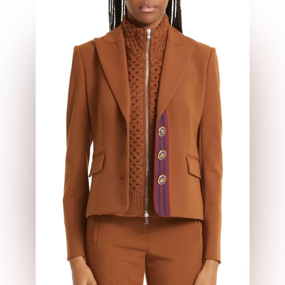 NWT $698 VERONICA BEARD Sherman Dickey Jacket